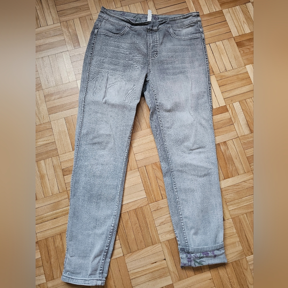 Tribal reversible jeans